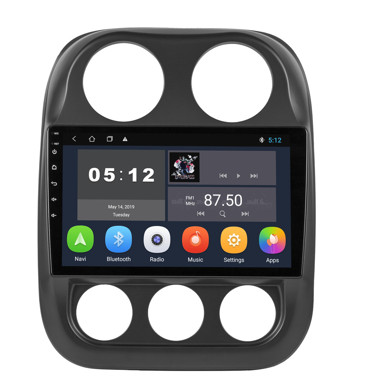 Штатна магнітола Sound Box SB-9237 2G для Jeep Compass 2015-2017, фото 1