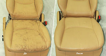 1. Реставрація сидіння авто (Mersedes) за допомогою матеріалів Fenice Domino Leather