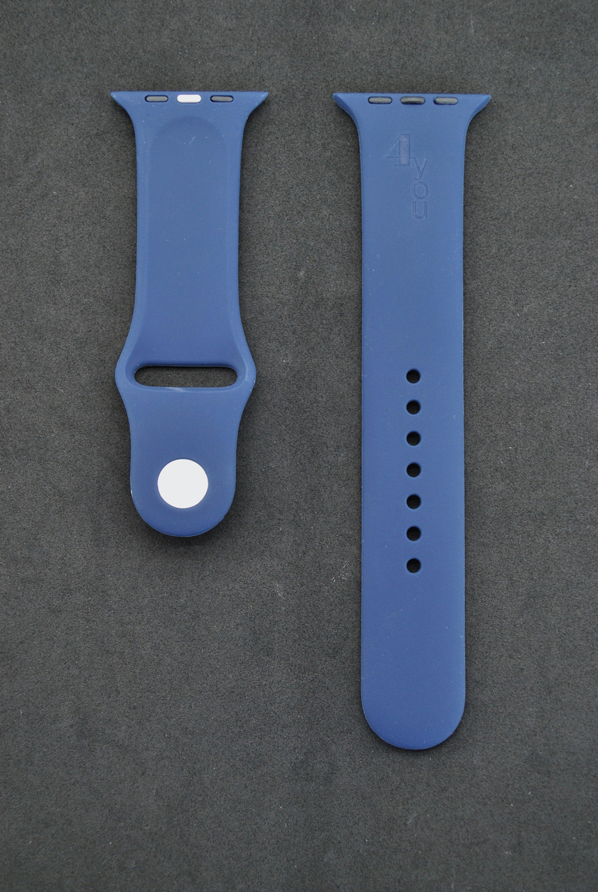 Ремінець силіконовий для смарт годинника 4you LIFE 34 мм Dark blue