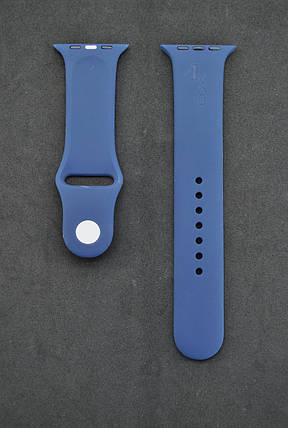 Ремінець силіконовий для смарт годинника 4you LIFE 34 мм Dark blue, фото 1