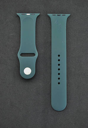 Ремінець силіконовий для смарт годинника 4you LIFE 34 мм Dark green, фото 1