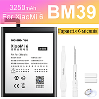 Аккумулятор NOHON BM39 для Xiaomi Mi 6 3250mAh + набор инструментов гарантия 6 месяцев