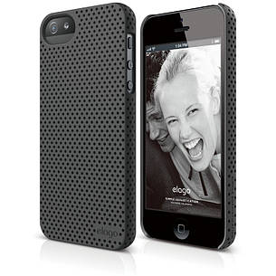 Чехол/накладка elago S5 Breathe Case для iPhone 5/5S/SE Dark Gray, фото 2