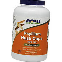 Psyllium Husk Caps 500 mg 200 veg caps