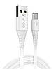 Кабель Golf USB — Type C GC-64T 3A 1 метр White (90742), фото 3