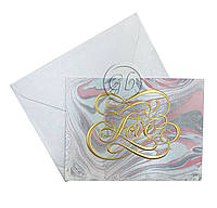 Поздравительная открытка с конвертом «Love»