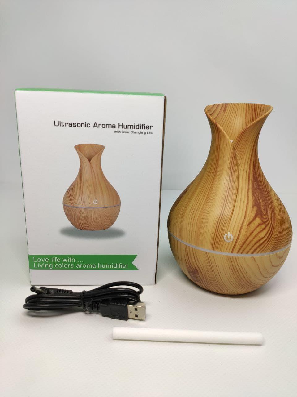 Зволожувач повітря Humidifier Ultrasonic Aroma c підсвічуванням, фото 1