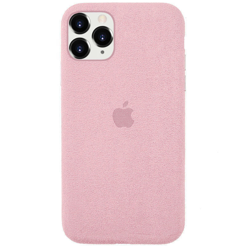 Чохол Alcanta Алькантара для iPhone 12 Pro (03) Pink рожевий