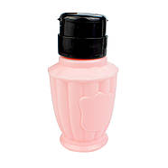 Помпа дозатор пластиковий D-10 200мл (флакон диспенсер, флакон дозатор, для рідин, для гелю, для крему), фото 3