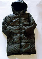 Дитяча куртка пуховик хакі 110/116 зріст Impidimpi