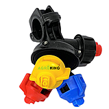 Форсунка потрійна трубна 22 PRO LINE Агропласт AP0-100/G0922 Agroplast, фото 3