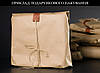 Шкіряна чоловіча сумка Аарон, натуральна Вінтажна шкіра колір коричневый, відтінок Коньяк, фото 5