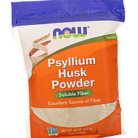 Порошок з лушпиння насіння подорожника NOW Psyllium Husk Powder 680 г