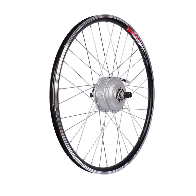 Мотор-колесо MXUS XF07F 48В 350Вт редукторне, заспицьоване  (переднє)