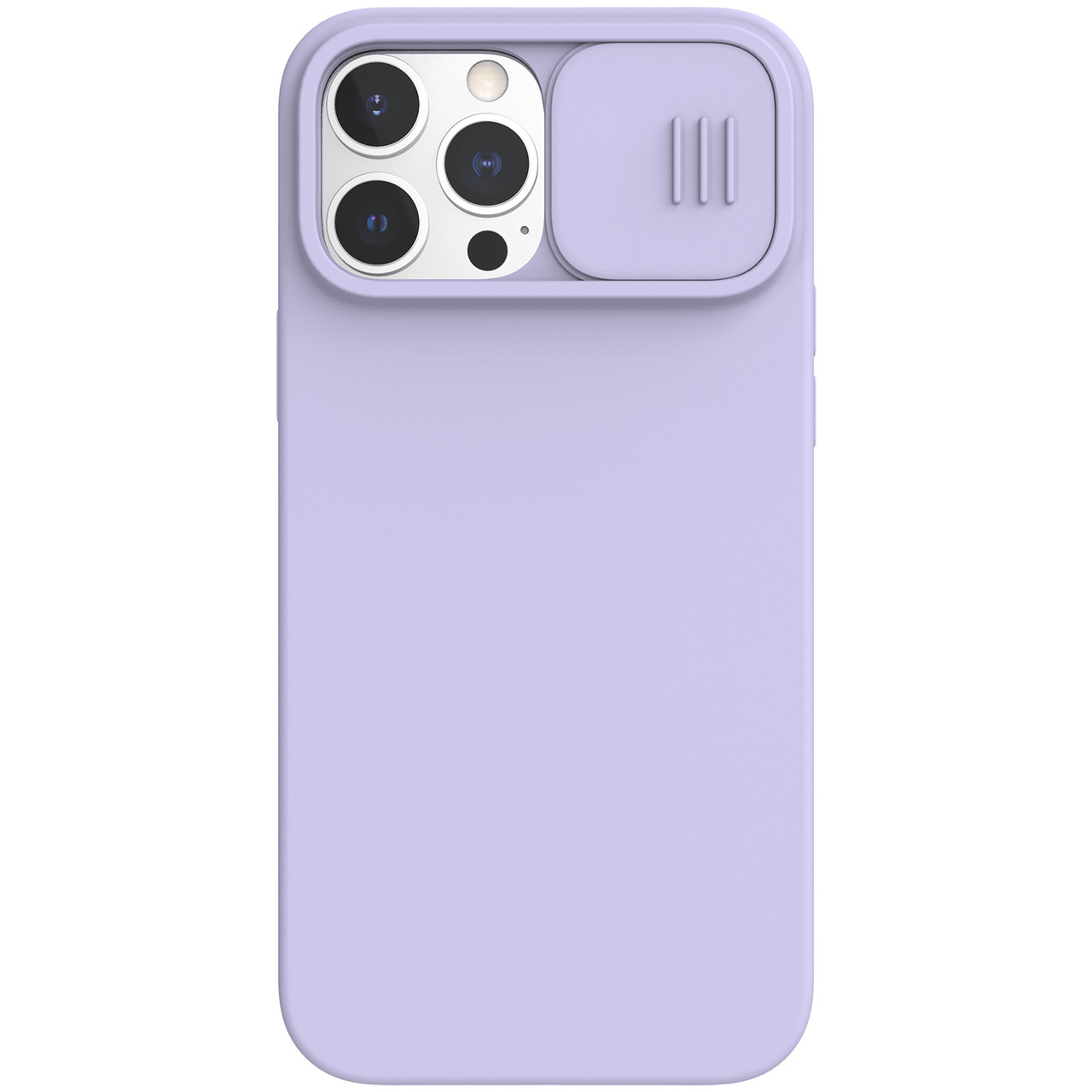 Силіконовий чохол Nillkin для Apple iPhone 13 Pro Max (CamShield Silky Silicone Case) Purple з захистом камери