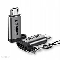 Адаптер UGREEN US282 USB-C - micro-USB Gray (50590)