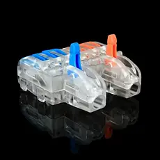 Клема швидкого монтажу Biom WT-F26 - 2 входи 6 виходів 32А 400В 0.08-4mm2, фото 4