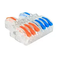 Клема швидкого монтажу Biom WT-F26 - 2 входи 6 виходів 32А 400В 0.08-4mm2