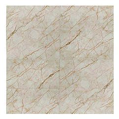 Самоклеюча вінілова плитка Глянець Благородний мармур, ціна за 1 шт