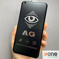 Защитное стекло для Realme 6s матовое без отпечатков стекло на телефон реалми 6с черное mtt