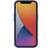 Магнітний чохол Nillkin для Apple iPhone 13 Pro (CamShield Silky Magnetic Silicone) Blue з захистом камери, фото 3