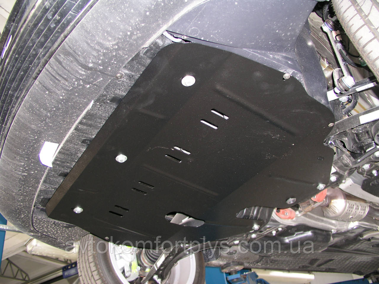 Металева (сталева) захист двигуна (картера) Seat Ibiza (2007-) (всі об'єми), фото 1