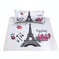 Новинка! Підлокітник для манікюру з килимком з малюнками(Париж)