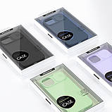 Магнітний чохол Nillkin для Apple iPhone 13 (CamShield Silky Magnetic Silicone) Green з захистом камери, фото 6