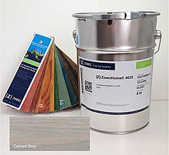 Олія ZOBEL ZowoHome 4620 Impregnation BioOil Color (колір Цементно-сірий/ Cement Grey)