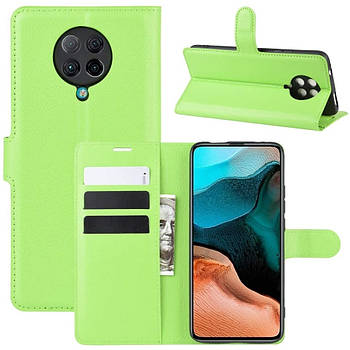 Чохол-книжка Litchie Wallet для Poco F2 Pro / Redmi K30 Pro Green