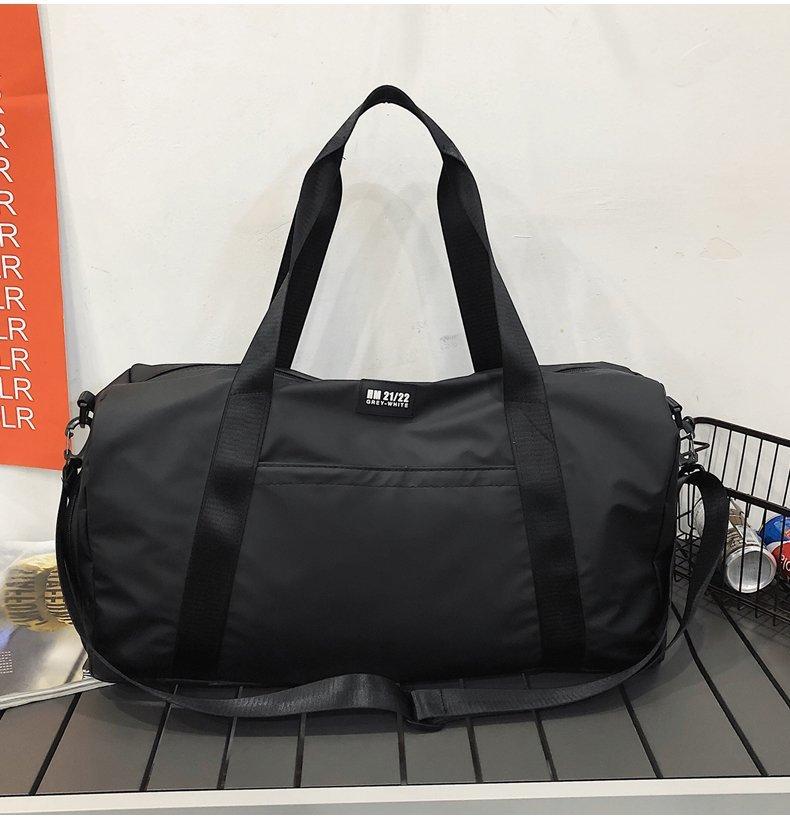 Сумка унісекс спортивна дорожня велика чорна, фото 1