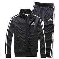 Черный демисезонный тренировочный костюм Adidas (Адидас)