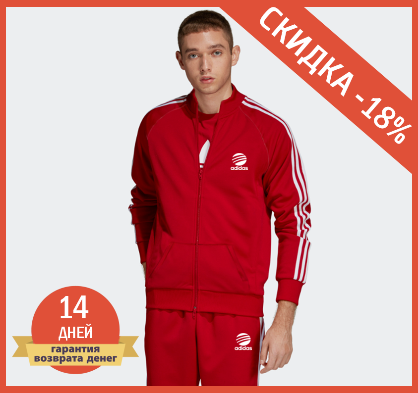 Спортивний костюм Adidas (Адідас) для тренувань червоний