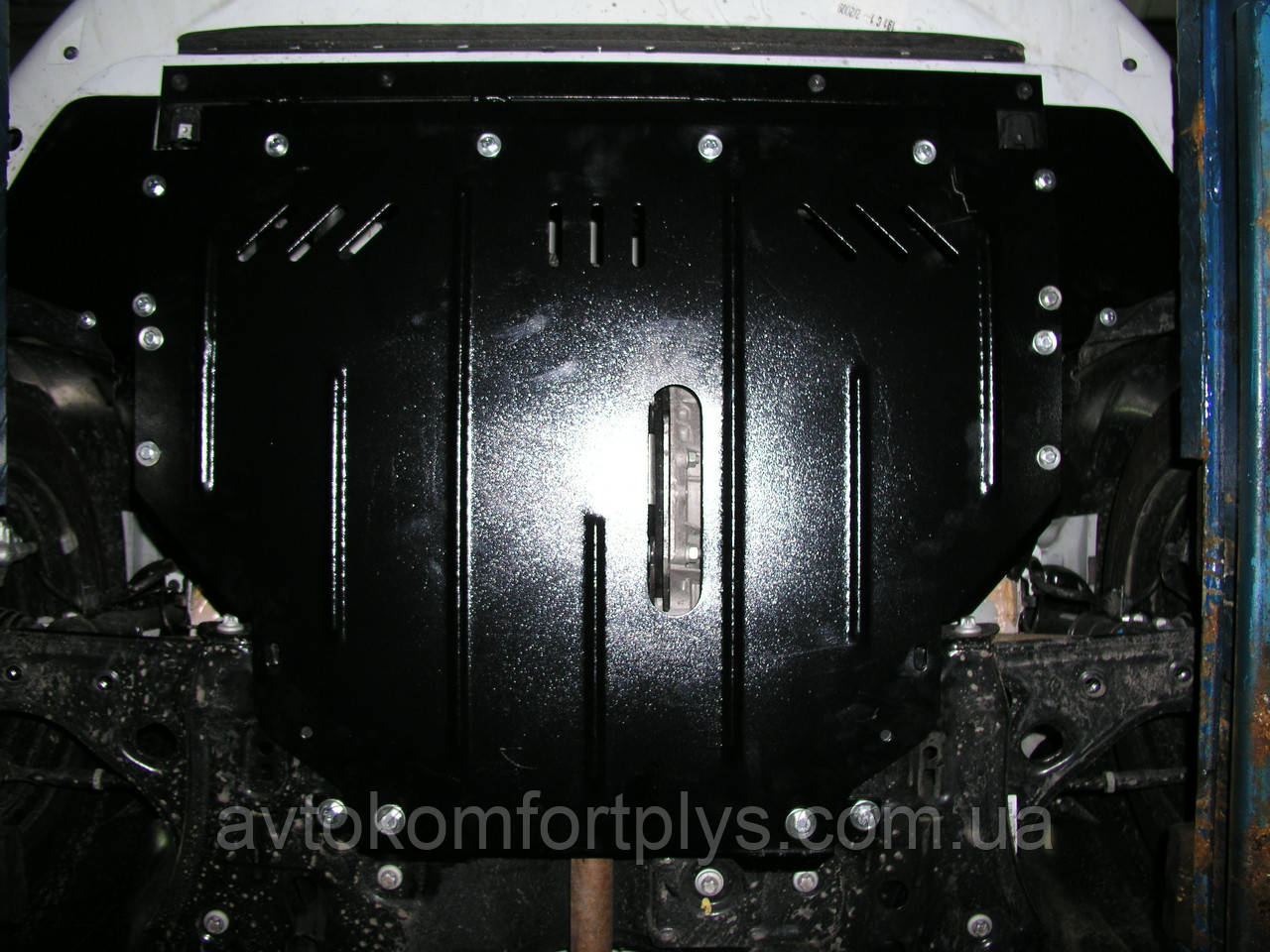 Металева (сталева) захист двигуна (картера) Fiat Punto Evo/2012 (2009-2012-) (V-1,4 бензин), фото 1