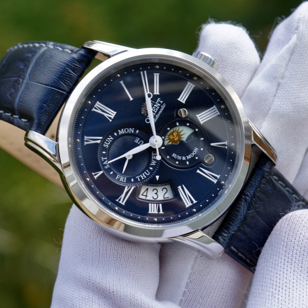 ORIENT SAK00005D Sun Moon Automatic MADE IN JAPAN ID 1001760662