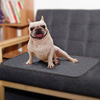 Подстилка - коврик для собак Разные размеры 100*135 см, Темно-серый