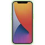 Силіконовий чохол Nillkin для Apple iPhone 13 Pro (CamShield Silky Silicone Case) Green з захистом камери, фото 4