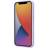 Силіконовий чохол Nillkin для Apple iPhone 13 Pro (CamShield Silky Silicone Case) Purple з захистом камери, фото 2