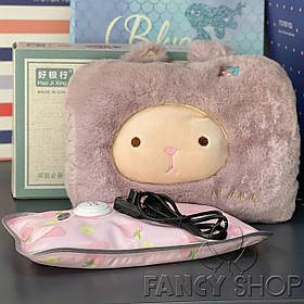 Грілка для рук "Зайчик", фіолетова, Електрическая грелка для рук "Зайка"