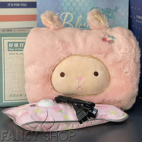 Грілка для рук "Зайчик", рожева, Електрическая грелка для рук "Зайка"