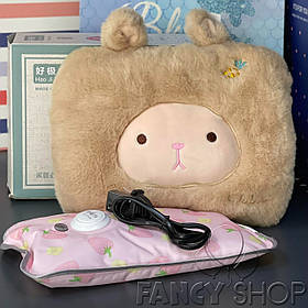 Грілка для рук "Зайчик", коричнева, Електрическая грелка для рук "Зайка"