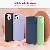 Силіконовий чохол Nillkin для Apple iPhone 13 (CamShield Silky Silicone Case) Purple з захистом камери, фото 8