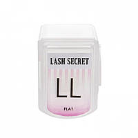 Бигуди для ламинирования ресниц с насечками LASH SECRET размер LL flat лифтинг