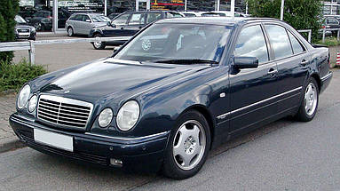 Амортизатор задній Mercedes Benz W210 від 1995г. з двигуном від 2.0-4.3 (Задній амортизатор мерседес 210), фото 3