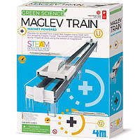 Набір для створення пристроїв Юний технік подарунок хлопчику 8 9 років Потяг на магнітній подушці