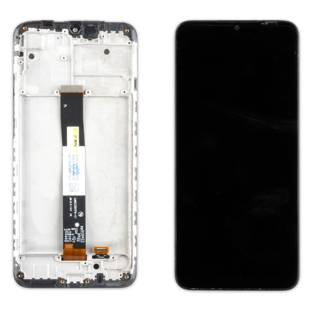 Дисплей XIAOMI Redmi 9A/Redmi 9C (2020) з чорним тачскрином та рамкою