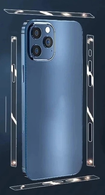 Гідрогелева плівка Apple iPhone15\15pro\15pro max max Броньована гідрогель на боці матова-комплект 2 шт.