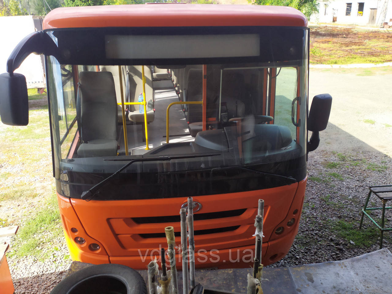 ЗАЗ Іван, I VAN A08 лобове скло на автобус від українського виробника автостекла, фото 1