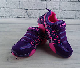 Кросівки для дівчаток Zdlong Фіолетовий ZDLONG8708 розмір 36, розмір устілки 23,5 см