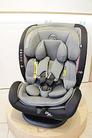 Автокрісло El Camino ME 1093 MEMPHIS Isofix, Gray Black